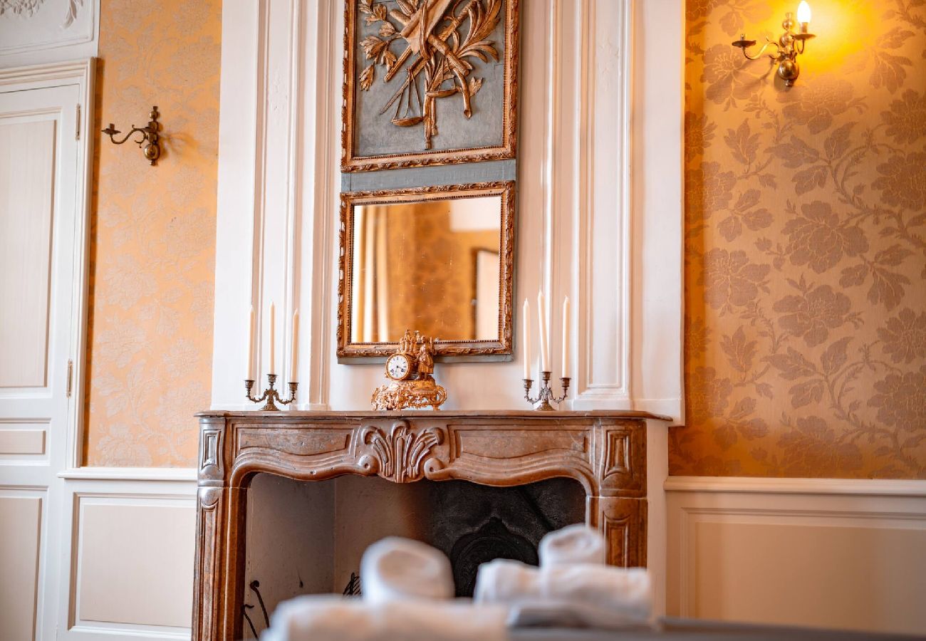 View of Château de Beaudesert, holiday home with private pool